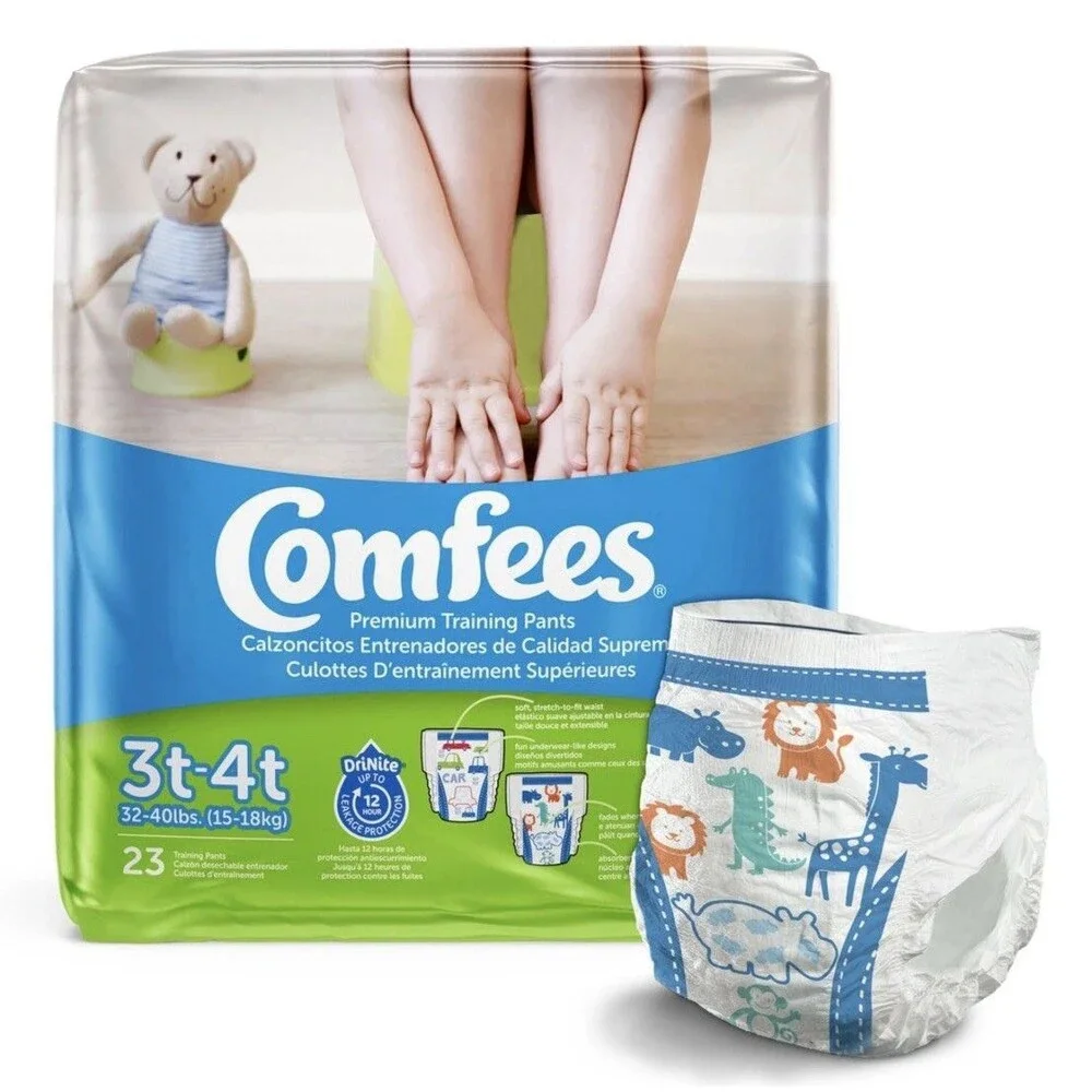 3t-4t Comfees pull ups (23 diapers per pack) 6 Packs 138